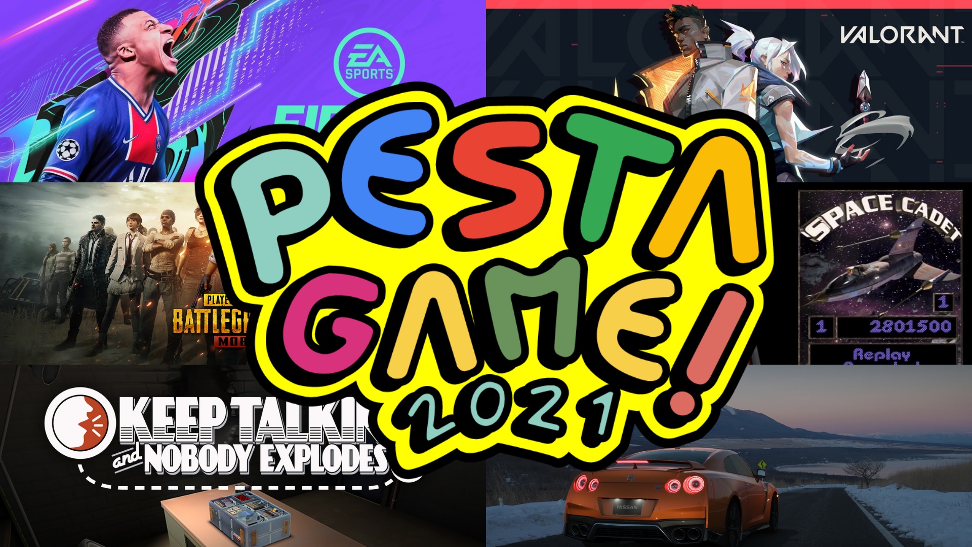 Pesta Game 2021 – Jom main game bersama Youtuber terkenal! | MyGameOn