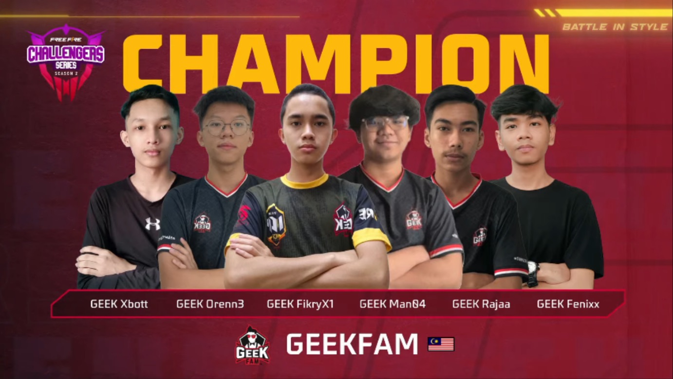 Geek Fam juara Challengers Series Musim Kedua, Farang kurang bernasib baik